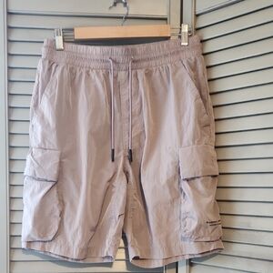 ASOS Marshall Artist Krinkle Cargo Nylon Shorts